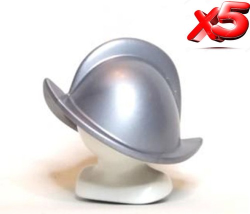 Playmobil casques - x5,
