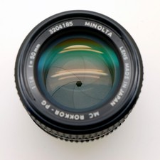 Objectif  MINOLTA MC Rokkor PG
