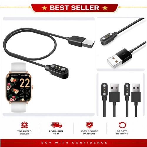 Câble usb magnétique mbros - magnétique,