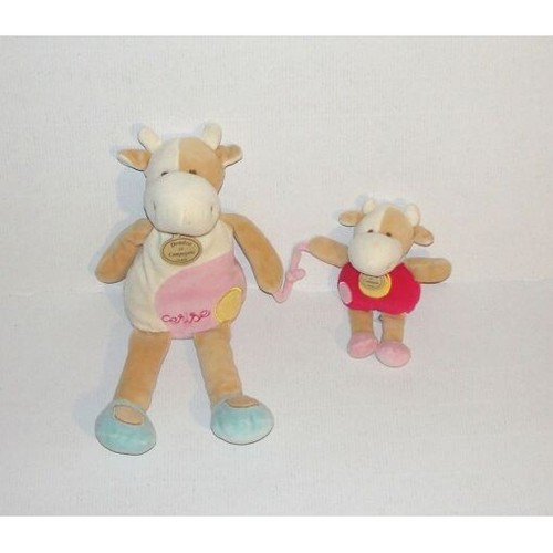 Doudou vache cerise avec - vache,