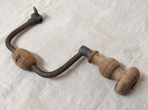 Ancien vilebrequin chignole - ancien, vilebrequin,