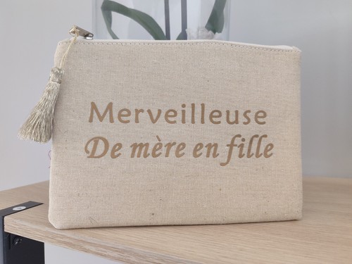 Pochette mère fille - mère, en