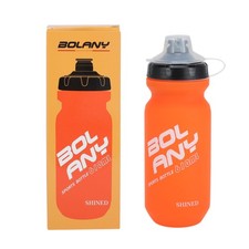 Gourde 610ml Anti-Fuite pour Cyclisme, Sport, Vélo, Yoga, Camping, Orange