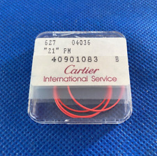 Joint arrière de boîtier rouge d'origine Cartier 40901083 « 21 » PM 627...