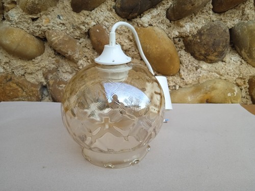 Lustre suspension globe boule