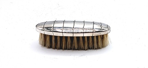 Brosse vêtements métal - brosse, à
