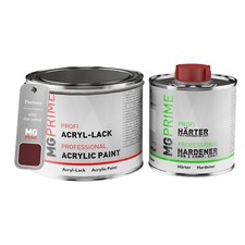 Pantone 490C Brown Peinture acrylique mat satinée Pot de 0,75 litre durcisseur