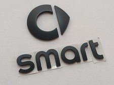 Logo pour SMART 60mm MALLE COFFRE ARRIERE Emblème hayon autocollant insigne Kit