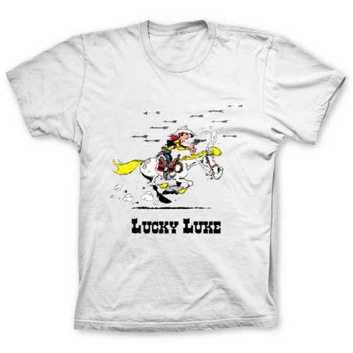 Shirt 100 coton lucky - t-shirt,