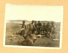 GUERRE D' ALGERIE / PHOTO / GROUPE SOLDATS