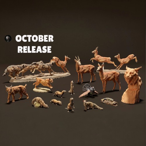 Afrique animal figurines - afrique,