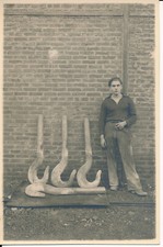 VALENCIENNES c. 1930 - 5 Photos Usine Usinage Tour Presse Forge -  P 2846