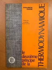 Le deuxième principe de la