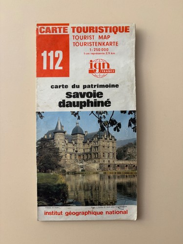 Ancienne carte touristique - , ign