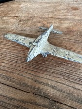 JOUET PETIT AVION METAL PLOMB ? CL SR BF ? MADE IN FRANCE MARQUE INCONNUE