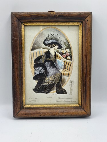 Tableau ancien encadré - , –