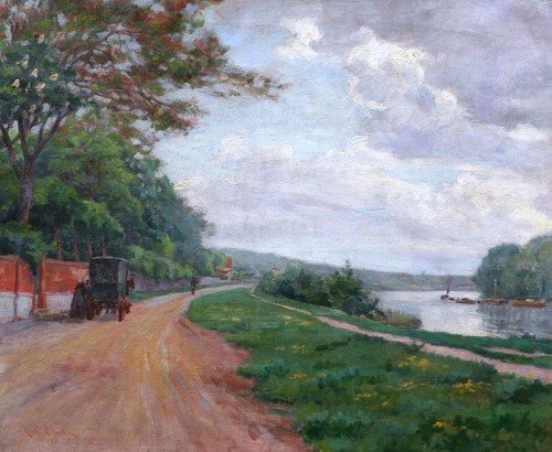 Tableau encadré paysage - , bords