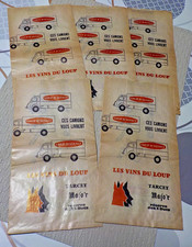 5 SACHETS PAPIER ANCIEN BIERE