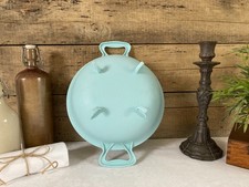 925⚜️ Ancienne Bassine Toniarelli en Plastique Couleur Bleu Diametre 27 Cm