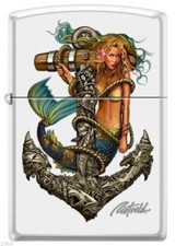 ZIPPO ★ MERMAID AND ANCHOR