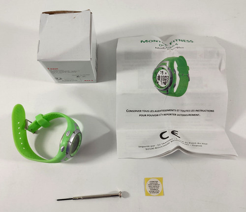 Montre neuve fitness verte - montre,