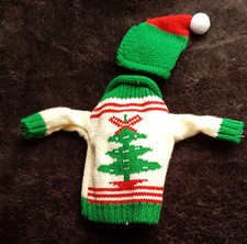 ensemble tricot et bonnet pour