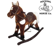 Neuf Peluche Cheval à Bascule