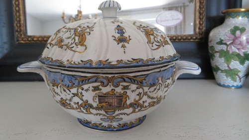 Gien ancien bol bouillon - gien,
