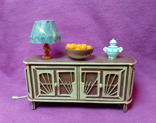 Buffet bas brun - /crème#,