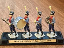 Infanterie 17e Rgt Musique 1809 Napoléon époque impériale MDM 40mm (années 1970)
