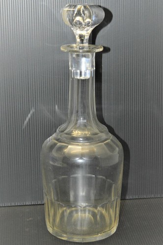 Belle carafe vin cristal - a,