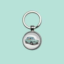 Porte-clés Panhard PL17 vert