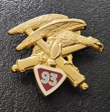 Insigne Militaire 93èm Régiment d’Artillerie de Montagne A. Bertrand Atlas (C11)