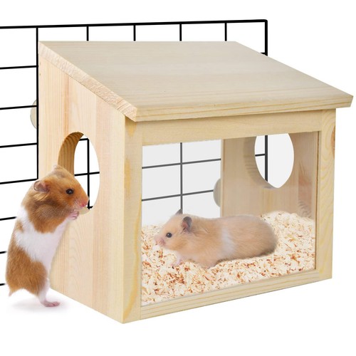 Maison hamster bois - maison,