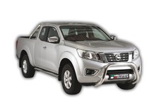 Pare Buffle Protection Pour Nissan Navara NP300 Depuis 2016 Homologue Inox Ø 76