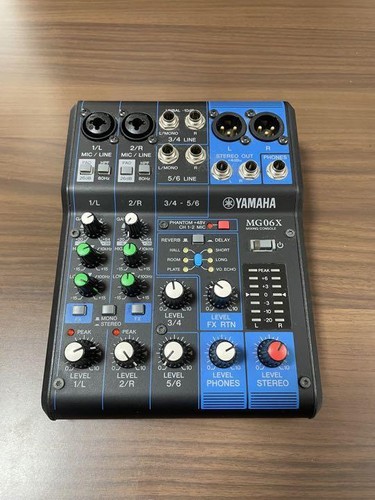 Yamaha mg06x canaux console - canaux,