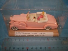 1/43  Rextoys Cadillac V16 Rose Cicciolina ref.6c proche Neuf box rhodoïd perso