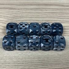 10 BLACKSMITH'S Guilde Dé Guild Ball Fantasy Football D6 Vapeur Forgé Jeux SFG