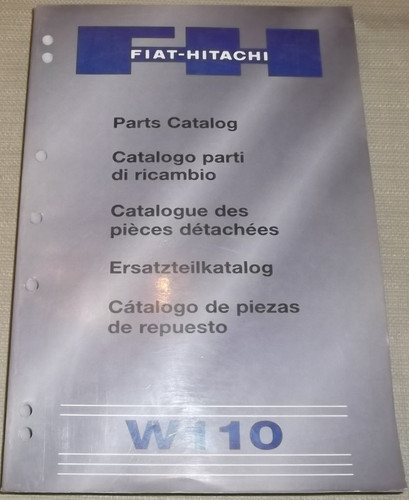 Manuel pièces fiat hitachi - manuel,