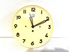 Ancienne Pendule horloge art déco de cuisine SMI 1950/60