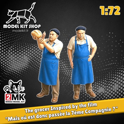 épicier inspiré du - 1:72,