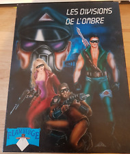 Jeu de rôle Les Divisions de l'Ombre, Flamberge, excellent état, d'origine.