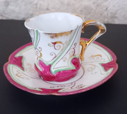 Tasse miniature porcelaine - miniature, en