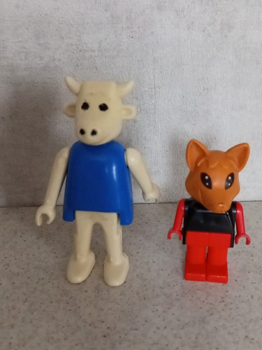 Lego fabuland vache - la, le
