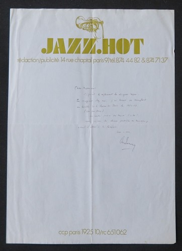 Facture paris jazz hott - facture,