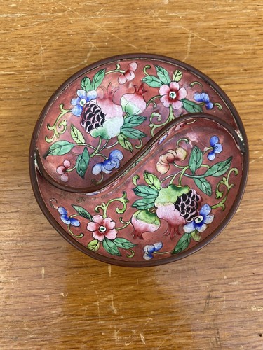 Coupelle ancienne emaux - en,