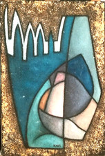 ABSTRACTION  Technique mixte vers 1970