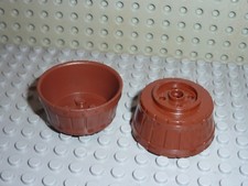 2 x LEGO Barrel 4 & 1/2 with