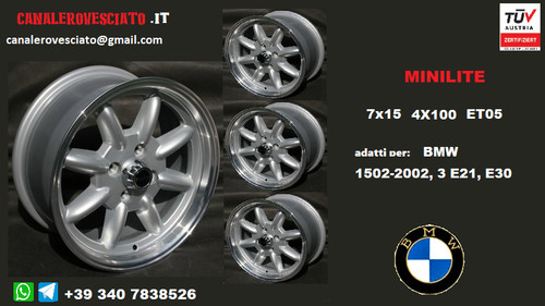 Jantes alu minilite bmw - jantes,