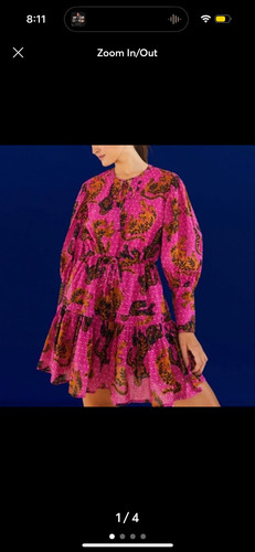 Nwt farm rio pink - farm, leopard